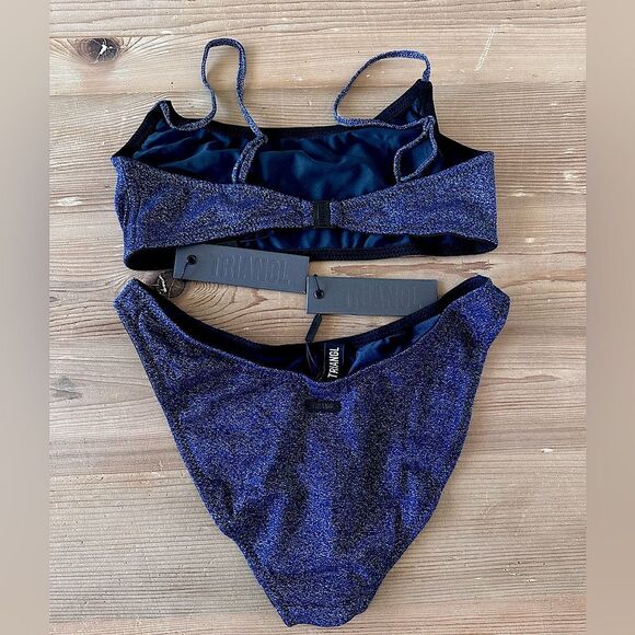 TRIANGL MICA - NORMAL RIVERSIDE SPARKLE SET WITH BAG NEW WITH TAGS - Picture 3 of 8